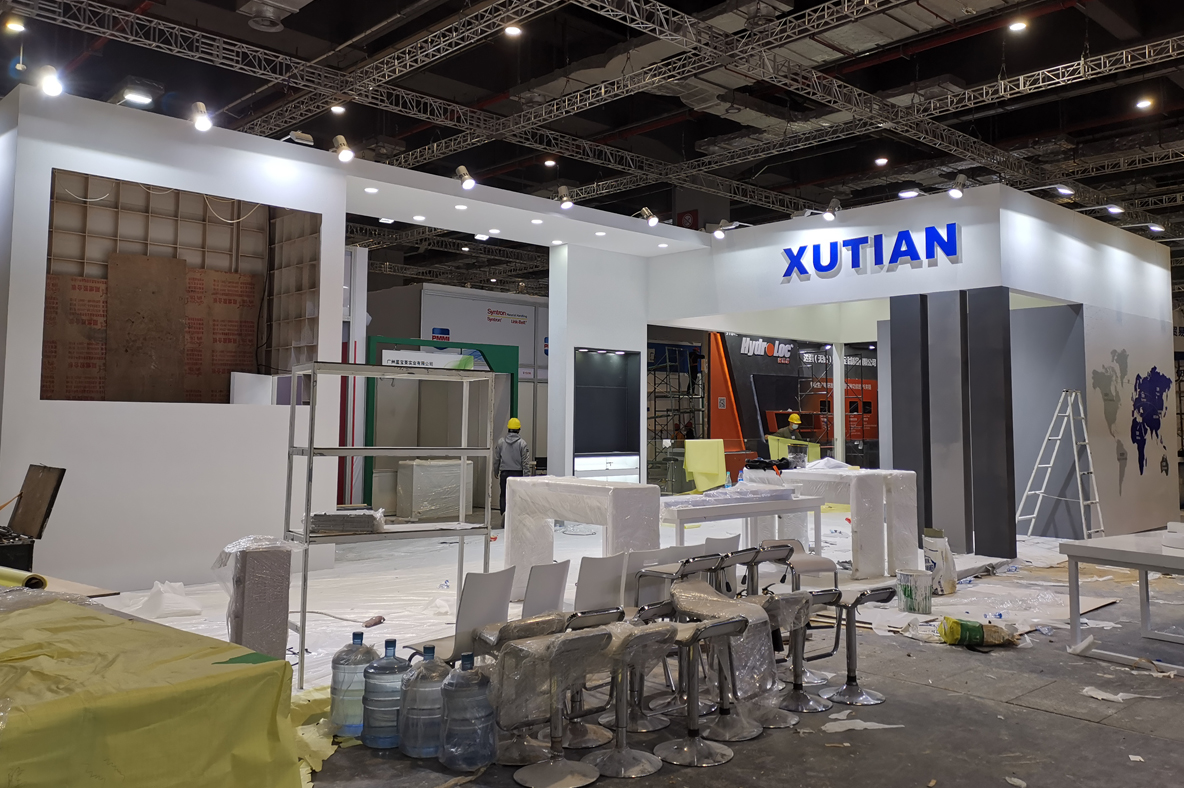 展臺(tái)搭建過(guò)程1