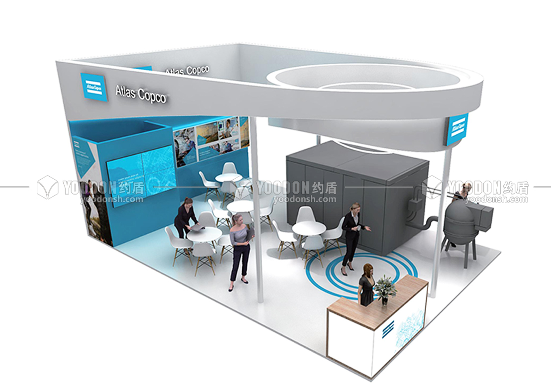 展臺設(shè)計效果圖