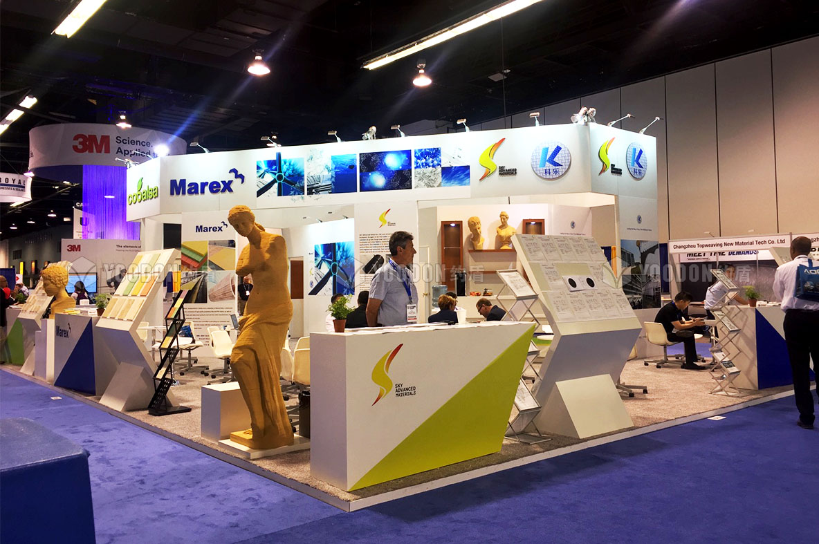 美國展臺(tái)搭建