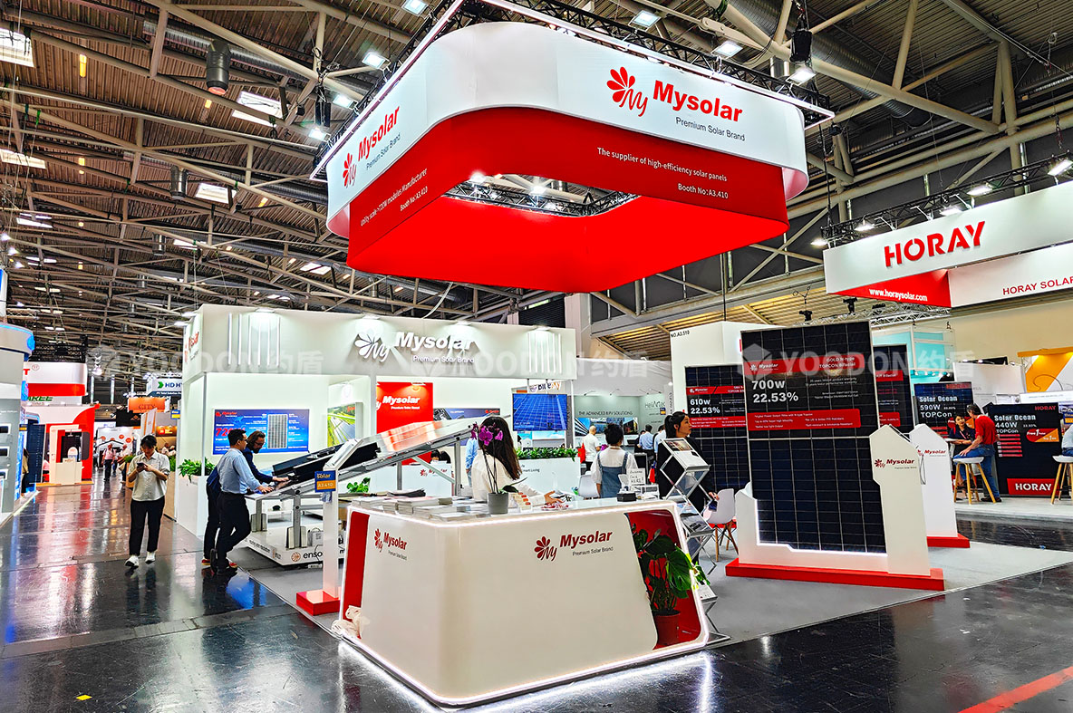 德國(guó)光伏展搭建