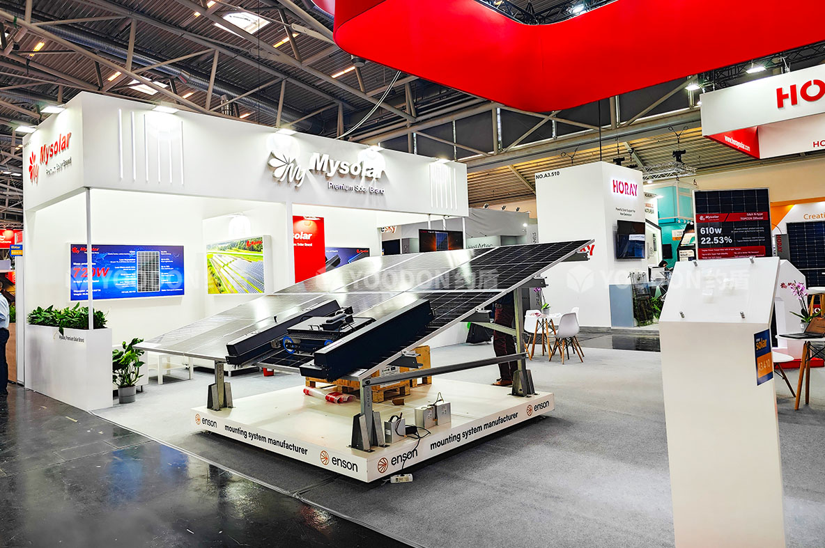 德國(guó)光伏展搭建